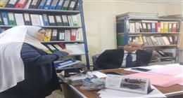 وزير العمل يتفقد أداء خدمة المواطنين في جولة مفاجئة على مكتب بدر