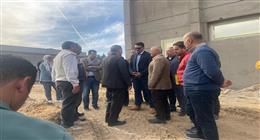 مياه القليوبية: الالتزام بسرعة التنفيذ في أعمال محطة الصرف الصناعي بالشروق الصناعية 