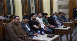 مشاركة واسعة من المثقفين والصحفيين والشخصيات العامة في عزاء سيد العديسي (صور)