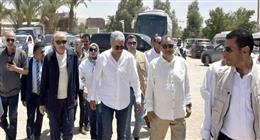 وزير السياحة ومحافظ الأقصر يتفقدان مشروع ترميم الصرح الأول بمعبد الرامسيوم