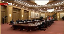 مباحثات صينية أمريكية برئاسة شي وترامب في «قاعة الشعب الكبرى»