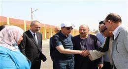 محافظ المنيا يتفقد التجهيزات النهائية لسوق بني مزار الحضاري تمهيدا لافتتاحه