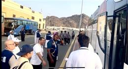 «السياحة»: تشكيل لجنة ميدانية بمنطقة النوارية في مكة لاستقبال حافلات الحج البري