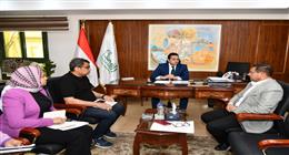 نائب محافظ الفيوم يستعرض أعمال لجان حصر أصول الدولة غير المستغلة