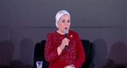 السيدة انتصار السيسي لـ«عرايس فرحة مصر»: كلكم بناتي