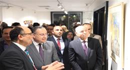 وزيرا التعليم العالي والثقافة ومحافظ القاهرة يفتتحون معرض «خبايا الروح»