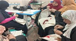 انطلاق برامج تدريبية للحرف اليدوية بمشغلي البصالي وكوم أمبو في أسوان