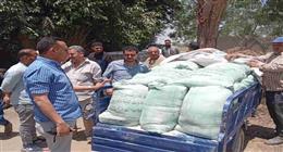 ضبط طن دقيق مدعم قبل بيعه في السوق السوداء بالمنوفية (صور)