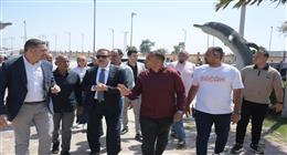 محافظ بورسعيد يوجه بزيادة الأمن والإضاءة بالحديقة الدولية استعدادا للصيف
