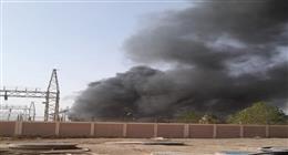 السيطرة على حريق محدود في محطة كهرباء بأسوان