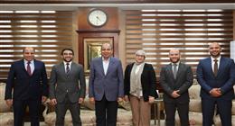 محافظ المنيا يتابع مع شركة نرويجية آليات تنفيذ مشروع «وادي الطاقة» 