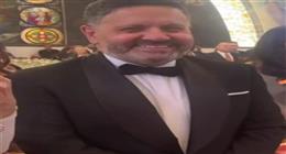إدوارد يرقص على أنغام عمرو دياب في حفل زفاف نجله (فيديو)
