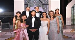 بالصور.. نجوم الفن في حفل زفاف نجل إدوارد