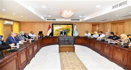 محافظ الفيوم يوجه بتسريع تنفيذ مشروعات القرض الأوروبي