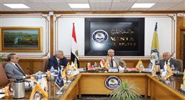 رئيس جامعة المنيا: ملف التعاون الدولي يأتي على رأس أولوياتنا