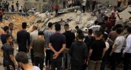 استشهاد فلسطينيين وإصابة آخر في قصف إسرائيلي على خان يونس