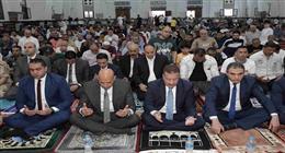 محافظ بورسعيد يؤدي صلاة عيد الأضحى المبارك بالمسجد العباسي 