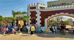 حدائق القناطر الخيرية وجهة الأسر في العيد.. وركوب الخيل والدراجات يجذب الأطفال