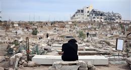 دموع وورود على مقابر الشهداء في غزة.. هكذا احتفل الفلسطينيون بعيد الأضحى