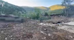 جيش الاحتلال الإسرائيلي ينشر صورا أثناء عبوره نهر الليطاني جنوب لبنان