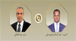 وزير الخارجية ونظيره الصومالي يبحثان تطورات الأوضاع بالصومال وتعزيز الشراكة