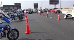تحويلات مرورية بمحور التسعين الشمالي لمدة 14 يوما بسبب أعمال التطوير