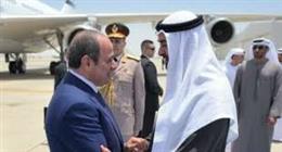 وسط حفاوة شعبية.. استقبال حافل للرئيس السيسي في الإمارات 