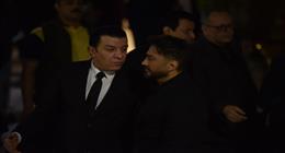 نجوم الفن والغناء والمجتمع يجتمعون في عزاء هاني شاكر (صور)