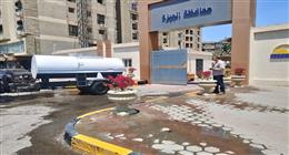 حي العجوزة يواصل حملات النظافة والتطوير.. رفع كفاءة الشوارع وتحسين الخدمات