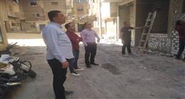 نائب محافظ المنيا يقود حملة ميدانية لإيقاف أعمال بناء مخالف بقرية دماريس
