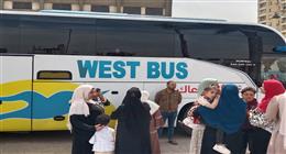 سفر أول فوج من حجاج الجمعيات الأهلية بالمنوفية إلى المدينة المنورة