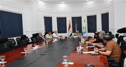 رئيس «القابضة للمياه» يتابع معدلات تنفيذ مشروعات المبادرة الرئاسية «حياة كريمة»