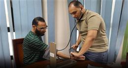 «مياه المنيا» تستقبل قافلة طبية للكشف المبكر عن الأمراض المزمنة