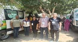 فحص 1096 مريضا في قافلة طبية بسمالوط بالمنيا.. والعلاج بالمجان