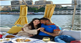 أحدث ظهور لأحمد الفيشاوي وكاميلا فيونا.. على مركب في النيل