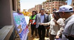 وزيرة الإسكان تتفقد مشروع ديارنا بالتجمع الثالث في القاهرة الجديدة