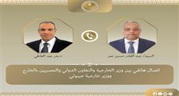 وزير الخارجية يبحث مع نظيره الجيبوتي تطورات الأوضاع في القرن الإفريقي