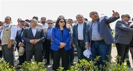 «الإسكان» توجه بسرعة الانتهاء من اللمسات النهائية بمشروع حدائق تلال الفسطاط