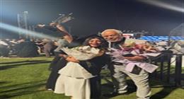 روجينا وأشرف زكي يحتفلان بتخرج ابنتهما من الجامعة: لحظة بالعمر كله