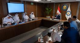 وزير البترول يبحث استثمارات إماراتية جديدة في تموين وقود الطائرات والاستكشاف