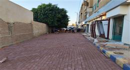 محافظ الجيزة: تركيب بلاط الإنترلوك بمحيط البنك الزراعي والمركز التكنولوجي في مدينة الباويطي