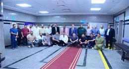 رئيس جامعة سوهاج يترأس امتحانات الدراسات العليا بقسم جراحة العظام