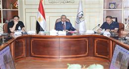 محافظ بني سويف يترأس اجتماع اللجنة العليا للبت في طلبات تقنين أراضي أملاك الدولة