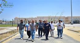 رئيس «العلمين الجديدة» يوجه بسرعة الانتهاء من أعمال مركز المؤتمرات والمعارض الدولية
