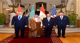 وزير الخارجية يعقد اجتماعا مع نظيريه السعودي والتركي وكبير مستشاري ترامب لبحث التطورات الإقليمية