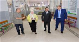 محافظ المنوفية يتفقد لجان امتحانات الثانوية العامة.. ويوجّه بتوفير أجواء مناسبة للطلاب