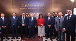 وزيرة الثقافة تفتتح متحف جامعة الدول العربية 