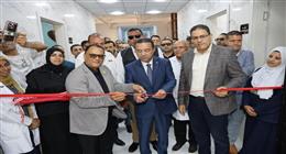 محافظ المنوفية يفتتح مركز الأورام الجديد بمستشفى منوف العام (صور)
