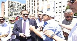 لتعزيز السيولة المرورية.. فتح محور جديد بميدان ستالينجراد ببورسعيد 