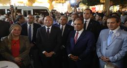 وزير الخارجية ومحافظ القاهرة يشهدان فعاليات مبادرة شارع الفن بوسط البلد 